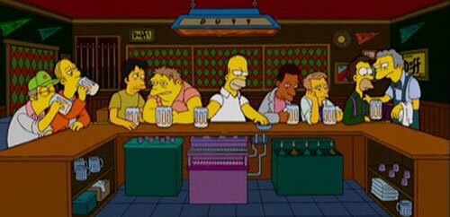 Last Supper Simpsons